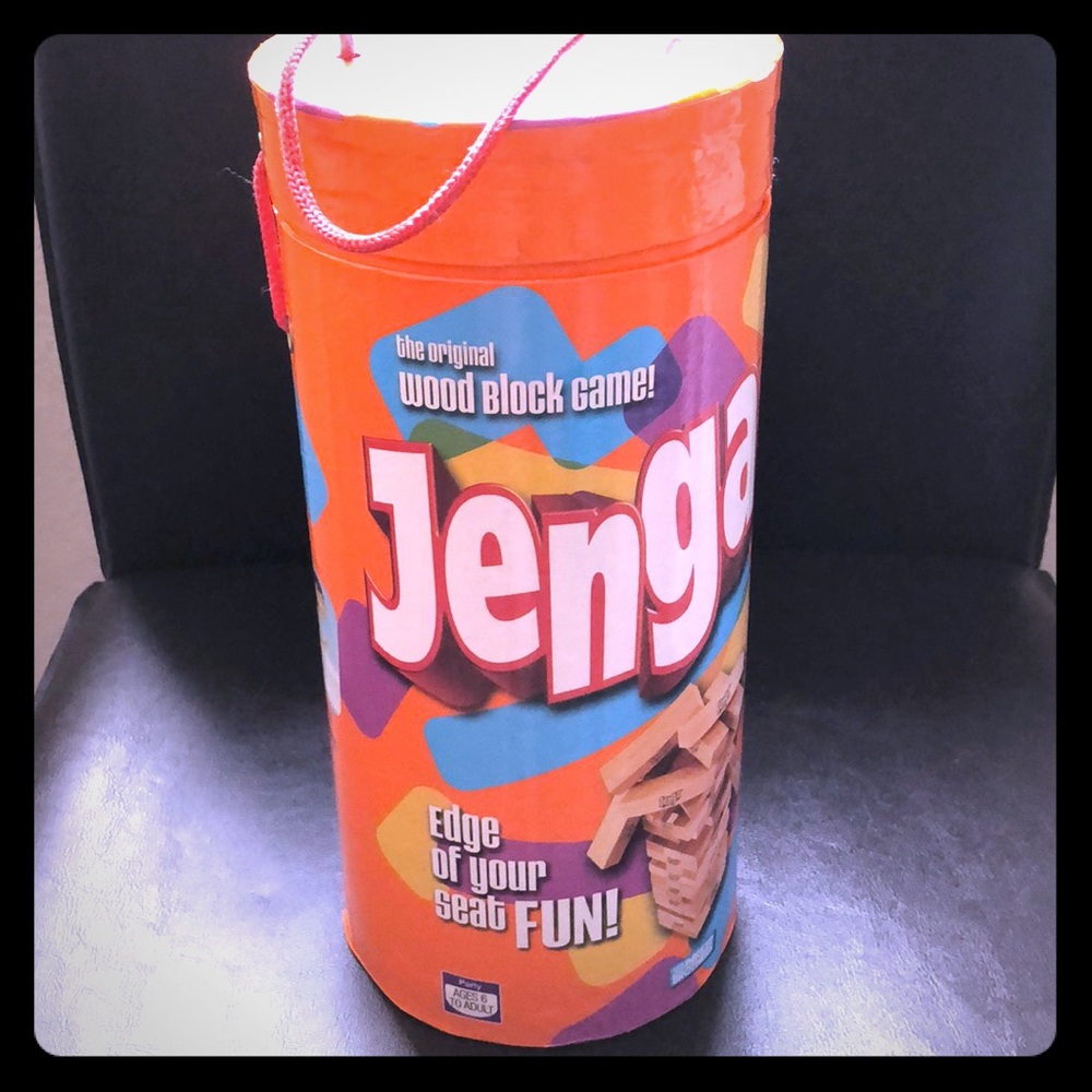 Jenga wooden block game NWOT